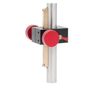 Eminchu Plateau de Levage Vertical d'Axe Z Course 70mm Charge 25N Colonne à Engrenage Denté Mécanisme d'Autoblocage Table Coulissante Levage Manuel avec Aluminium pour Laboratoire