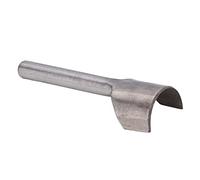 Eminchu Poinçon de Coupe Demi-rond, Outil en Acier Durable en Forme D'arc, Poinçon d'extrémité du Cuir pour L'artisanat du Cuir Bricolage 100mm (35mm)
