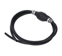 Eminchu Pompe de Transfert de Carburant Manuelle, Pompe à Siphon Manuelle Durable à Haut Débit pour Automobile et Moto, Tuyau en Caoutchouc NBR 1 unité (6MM)