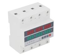 Eminchu Protecteur Automatique de Surtension 63A pour Systèmes électriques Triphasés Fiables avec Matériau PC Durable