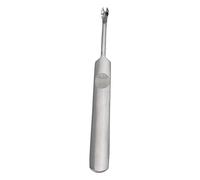 Eminchu Rainureuse de Cuir en Acier Inoxydable, Outil Durable de Petite Taille pour la Couture du Cuir et le Biseautage des Bords (Acier inoxydable)