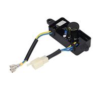 Eminchu Régulateur de Tension AVR Condensateur Durable pour Générateur 1-2,5 KW Connexion Facile Régulateur de Tension de Moteur à pour Boîtier ABS monophasé Universel à 6 Fils