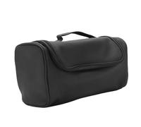 Eminchu Sac de Voyage pour Outils de Cheveux, étui de Transport pour Sèche-Cheveux en PU à Doublure Douce, Sac de Rangement Multi-Compartiments avec Crochet de Suspension, Idéal pour Lisseur et Fer