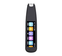 Eminchu Stylo de Traduction Vocale Intelligent pour 12 Langues Taux de Reconnaissance élevé pour Un Apprentissage Intuitif des Langues de Voyage pour Les Personnes Multilingues (Black)