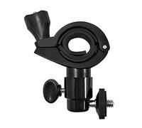 Eminchu Support de Rétroviseur de Voiture, Support de Caméra DV Réglable avec Coussinet en Caoutchouc Antidérapant pour Utilisation de Caméra de Tableau de Bord, Noir, 1x unité (Black)
