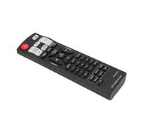 Eminchu Télécommande de Remplacement pour Système HiFi, Fonctionnement sans Effort, Aucune Programmation Nécessaire, Idéale pour L' Domestique, Matériau ABS Durable, 1 unité