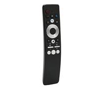 Eminchu Télécommande Vocale Bluetooth pour Téléviseur 4K Ultra HD, Réactive et Facile à Utiliser, Contrôlez Votre Téléviseur à Plus de 35 Pieds, pour Le Divertissement à Domicile, Matériau ABS