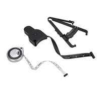 Eminchu Testeur de Graisse Corporelle, Ruban à Mesurer Réglable pour un Usage Domestique, Outil de Mesure de L'IMC de Haute qualité, Jeu D'étriers Rétractables, PVC Léger, 3 Unités