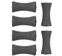 Eminchu Tête de Rouleau de Lime à Pied de Remplacement pour Machine de Pédicure électrique, Pierre de Quartz Durable pour une élimination Efficace des Callosités, Paquet de 5 pour un Usage Quotidien