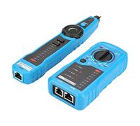 Eminchu Traceur de Câbles Réseau, Testeur de Câbles Ethernet LAN Rapide pour le Traçage des Fils RJ11 RJ45, Détecteur de Portable pour les Professionnels de L'informatique