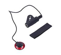 Eminchu Transducteur de Microphone à Micro Piézo pour Guitare, Reproduction Sonore Haute sensibilité pour Instruments Acoustiques, Noir, 1 unité