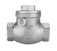 Eminchu Vanne Unidirectionnelle de Résistance à la Corrosion de Clapet Anti-retour D'oscillation de L'acier Inoxydable DN15 pour des Huiles de Vapeur D'eau 1/2 "filetage WOG 200PSI