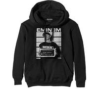 Eminem - Felpa # M Unisex Black # Arrest [Import]