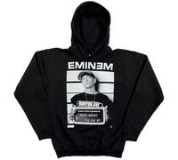 Eminem - Rock Off officially licensed products Eminem Sweat-Shirt À Capuche Arrest Logo Slim Shady Nouveau Officiel Homme Noir Size XL
