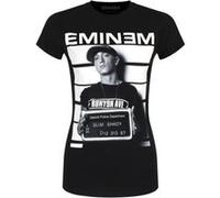 Eminem T-Shirt Arrest Femme Noir Noir