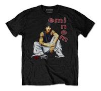 Eminem - T-Shirt # L Unisex Black # Letters [Import]