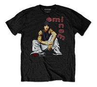 Eminem - T-Shirt # M Unisex Black # Letters [Import]