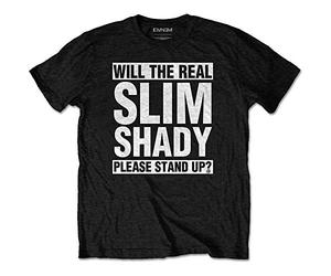 Eminem - T-Shirt # M Unisex Black # The Real Slim Shady [Import]