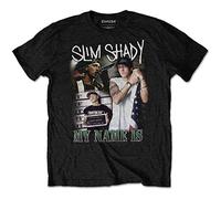 Eminem - T-Shirt # S Unisex Black # My Name is Homage [Import]