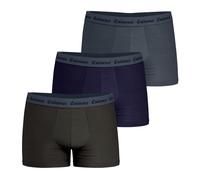 EMINENCE Allure Boxers Lot de 3, Kaki-Marine-Gris
