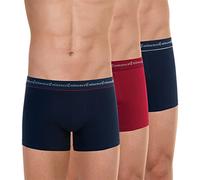 Eminence Business Boxer Homme Multicolore (Marine/Rouge/Anthracite) Medium (Taille Fabricant: 3) 3lot de3
