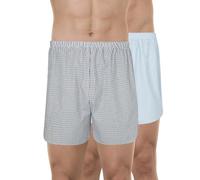 Eminence - Caleçon Flottant Homme - Lot de 2 - Chaine et Trame - Oeko-TEX® - 100% Coton