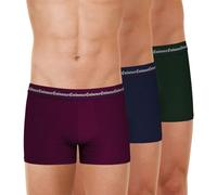 Eminence - Lot de 3 Boxers Homme Business - Coton Premium Elasthanne - Avant et Coutures Doublés - Boxers Stretch - Label Oeko-TEX® Standard 100 - Confort Optimal