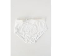 Eminence – Slip taille haute ouvert Les Classiques – Homme 100% coton hypoallergénique XL Blanc