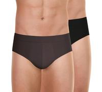 Eminence - Lot de 2 Slips Homme Fusion Taille : 6/XXL - Couleur : Brun-Noir