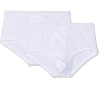 Eminence Lot de 2 Slips Ouverts Taille Haute, T3 (M), Slip, Blanc,
