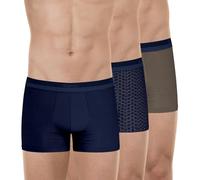 Eminence Boxers homme Studio – Lot de 3 – Coton stretch longue durée, Oeko-TEX® Standard 100