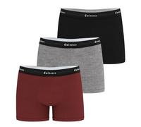 Eminence - Lot de 3 Boxers Homme Tailor - Label Oeko-TEX® Standard 100 - Coupe Ergonomique, Innovation Pouch - Coton Stretch - Confort et Maintien Supérieurs