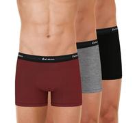 Eminence - Lot de 3 Boxers Homme Tailor - Label Oeko-TEX® Standard 100 - Coupe Ergonomique, Innovation Pouch - Coton Stretch - Confort et Maintien Supérieurs