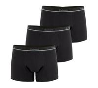 Lot de 3 boxers pour fuites urinaires Homme Sérénité Heritage noir en coton Noir L
