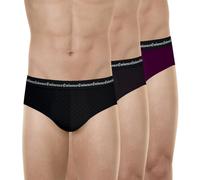 Eminence - Lot de 3 Slips Homme Business Print - Coton Premium - Coutures Doublées - Label Oeko-TEX® Standard 100 - Maintien Optimal, Coupe Confort