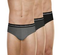 Eminence - Lot de 3 Slips Homme Business Print Taille : 5/XL - Couleur : Fanion-Semi Triangle-Noir