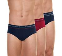 Eminence - Lot de 3 Slips Homme Business - Taille : 7/3XL - Couleur : Marine-Rouge-Marine