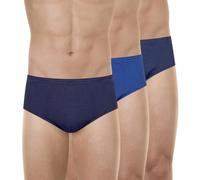 Eminence - Lot de 3 Slips Homme Taille Haute Fantaisie - Confort Optimal, Coton Premium, Ceinture Élastiquée, Motifs Élégants - Label Oeko-TEX® Standard 100