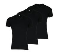 Eminence - Lot de 3 Tee-Shirt Homme col V Les Classiques Taille : 3/M - Couleur : Noir
