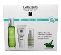 Eminence Organic Skincare Lot de 3 systèmes de traitement avancé contre l'acné, 90 ml