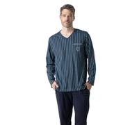 Eminence - Pyjama Long Homme - Sport Club - Oeko-TEX® - Rayures Tennis - Finition Passepoil