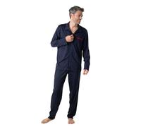 Eminence - Pyjama Long Ouvert Mercerisé Homme - Oeko-TEX® - Coton mercerisé