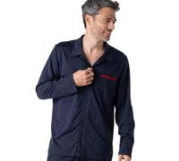 Eminence - Pyjama Long Ouvert Mercerisé Homme - Oeko-TEX® - Coton mercerisé