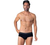 Slip absorbant Sérénité noir en coton pour homme Noir S