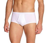 Eminence - Slip Taille Haute Ouvert - Les Classiques - Homme 100% Coton hypoallergénique,4XL,Blanc