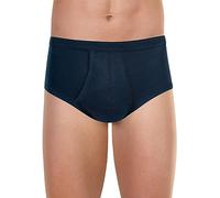 Eminence - Slip Taille Haute Ouvert Pur Coton Premium - Taille : 8 - Couleur : Marine