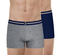 Eminence SmileyWorld Boxer Homme - Lot de 2 - Oeko-TEX® - Coton Stretch Longue Durée