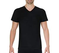 Eminence - Tee-Shirt col V Pur Coton Premium - Taille : 4 - Couleur : Noir