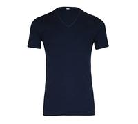 Eminence - Tee-Shirt col V Pur Coton Premium - Taille : 6 - Couleur : Marine