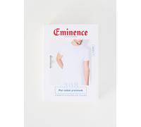 Eminence T-shirt col rond 308-0001 – 100% coton peigné, sans couture côté – Blanc Taille 2